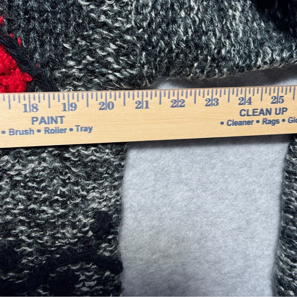 Vintage 80’s Rossini Cozy Knit Crewneck Sweater In Gray — image 5 of 7